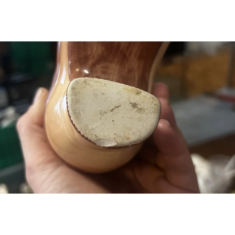 Vintage Inarco Japan Victorian Ladies Boot Planter Vase w/ Original Label